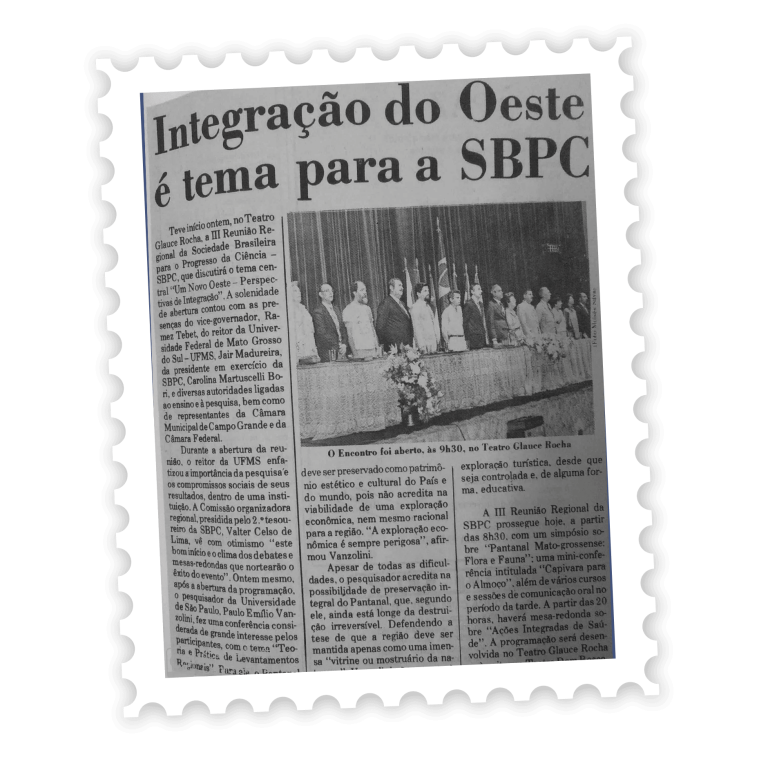 1986 – Reunião regional da SBPC